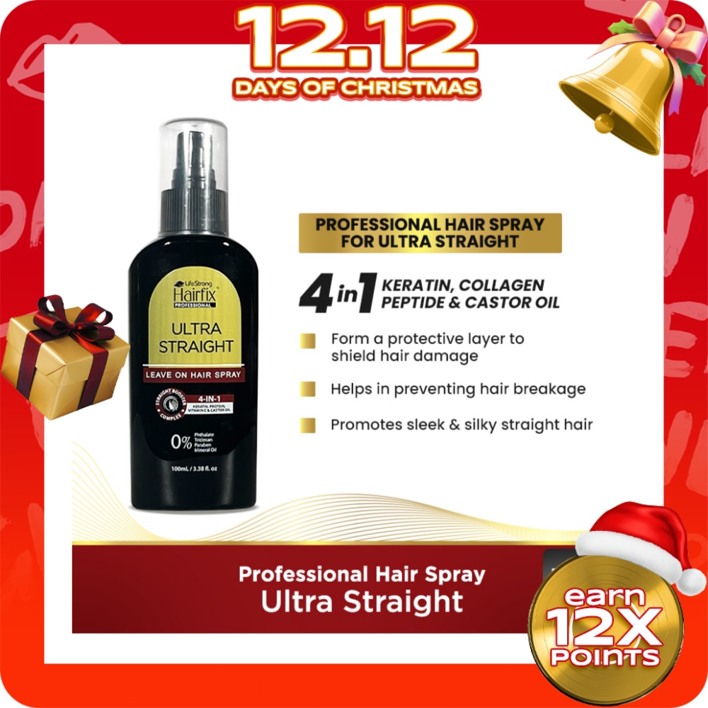 HAIRFIX Professional Hair Spray Ultra Straight 100ml