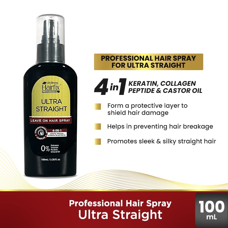 HAIRFIX Professional Hair Spray Ultra Straight 100ml