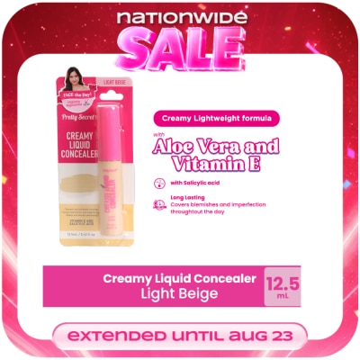 PRETTY SECRET - Liquid Concealer 12.5ml- Light Beige image