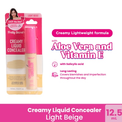 PRETTY SECRET - Liquid Concealer 12.5ml- Light Beige
