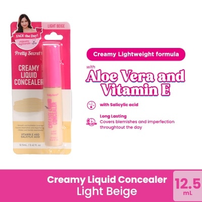 PRETTY SECRET Liquid Concealer 12.5ml- Light Beige