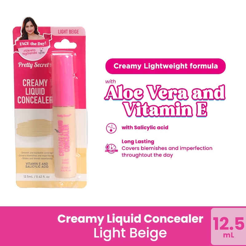 Liquid Concealer 12.5ml- Light Beige