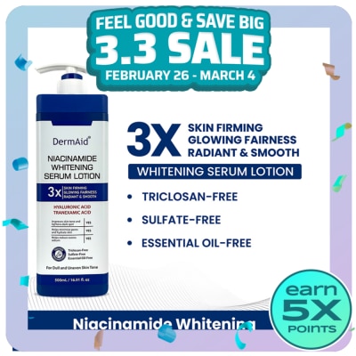 DERMAID DERMAID Niacinamide Whitening Body Lotion 500ml