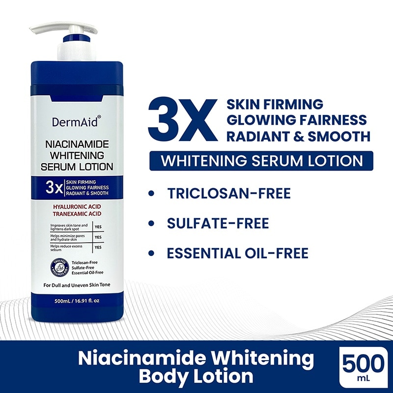 DERMAID Niacinamide Whitening Body Lotion 500ml