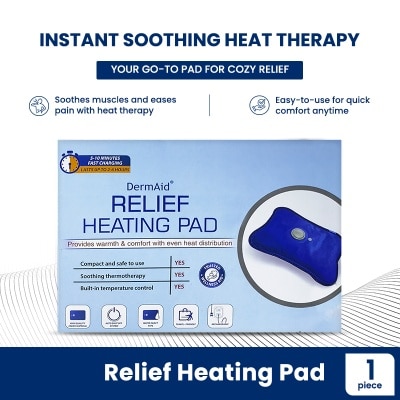 DERMAID Relief Heating Pad 1s