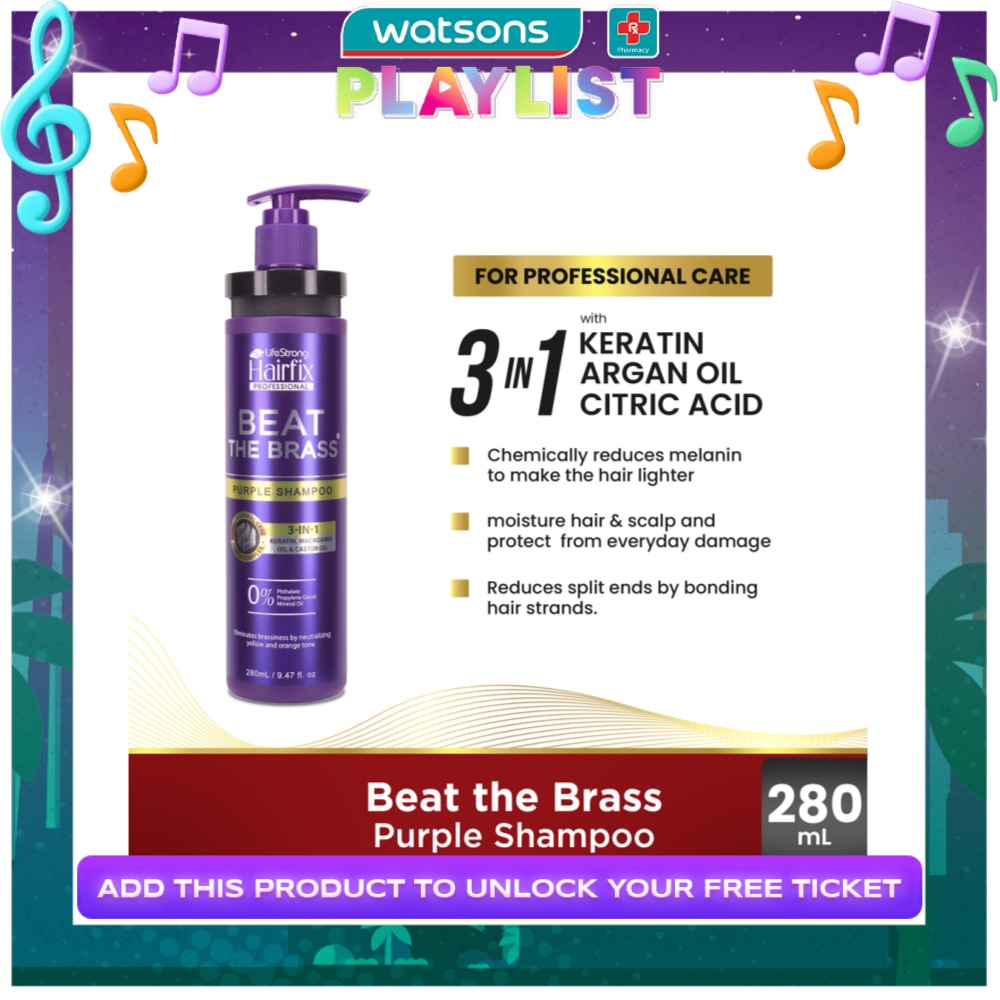 Beat the Brass Purple Shampoo 250ml