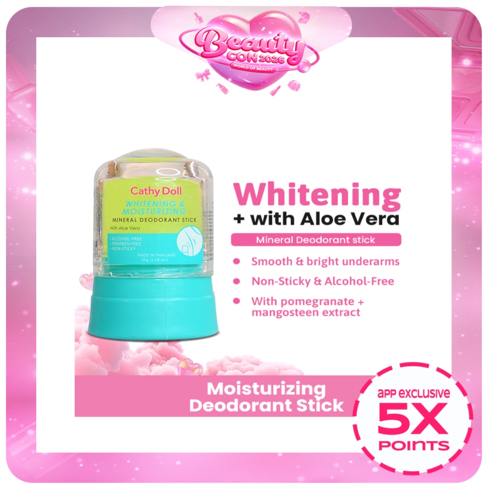 Whitening & Moisturizing Mineral Deodorant Stick 45g