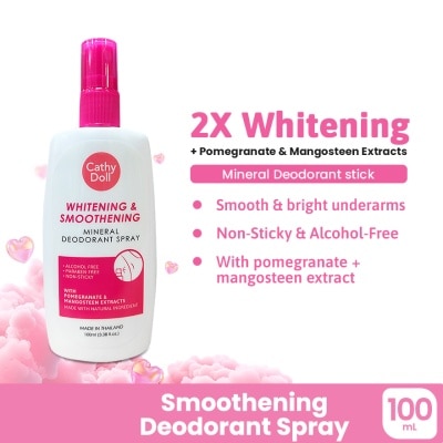 CATHY DOLL Whitening & Smoothening Mineral Deodorant Spray 100ml
