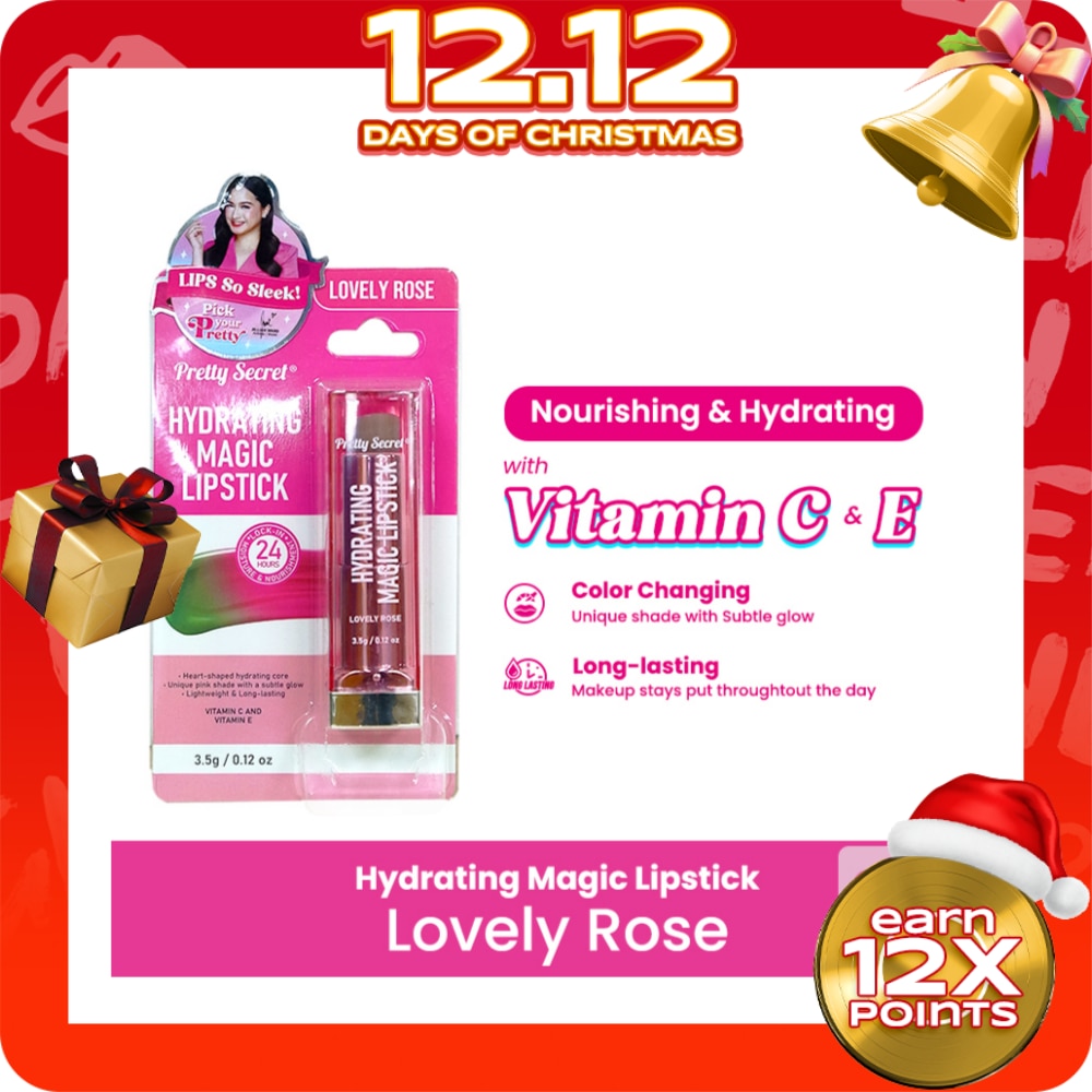 Hydrating Magic Lipstick - Lovely Rose 3.5g