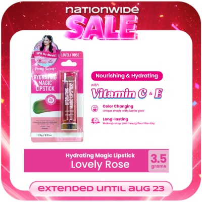 PRETTY SECRET - Hydrating Magic Lipstick - Lovely Rose 3.5g image