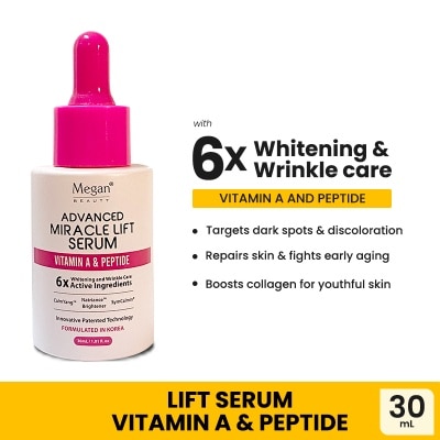 MEGAN MEGAN Beauty Advanced Miracle Lift Serum 30ml Vitamin A N Peptide