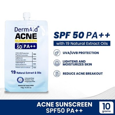 DERMAID Dermaid Acne Sunscreen 10g