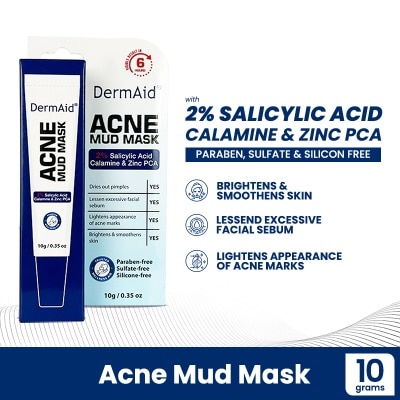 DERMAID DERMAID Acne Mud Mask 10g
