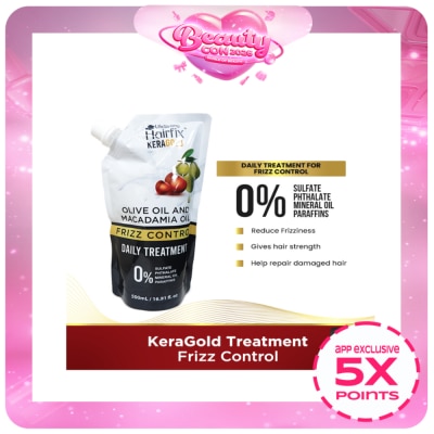 HAIRFIX - HAIRFIX Keragold Olive and Macadamia Oil Frizz Control Treatment 500ml