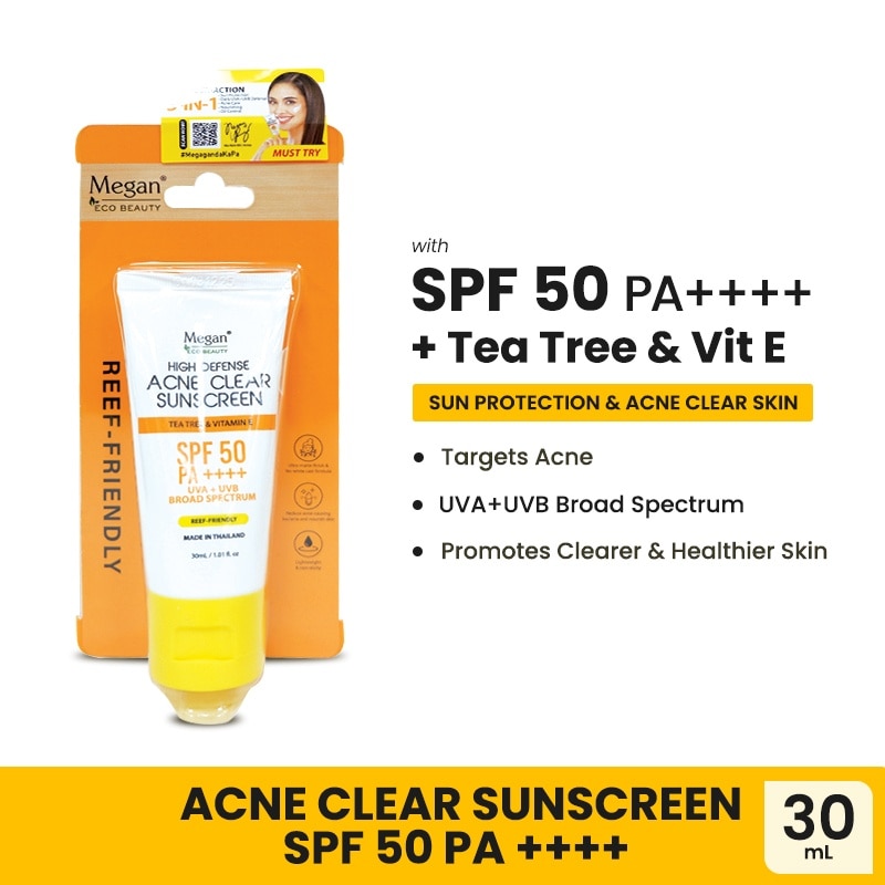 MEGAN Eco Beauty High Defense Acne Clear SPF 50 ++++