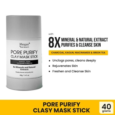 MEGAN MEGAN Eco Beauty Pore Purify Clay Mask Stick 40g