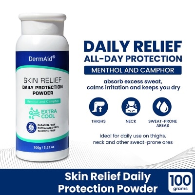 DERMAID DERMAID Extra Cool Prickly Heat Powder 100g