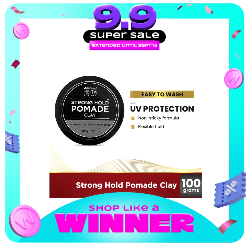 HAIRFIX for Men Strong Hold Pomade Clay 100g image