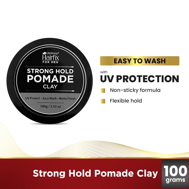 HAIRFIX for Men Strong Hold Pomade Clay 100g