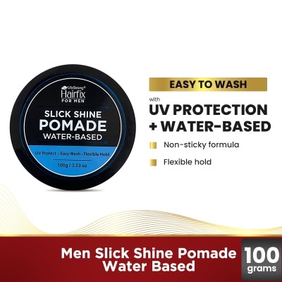 HAIRFIX HAIRFIX for Men Slick Shine Pomade Water Based 100g