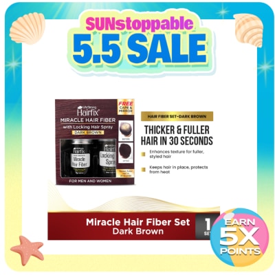 HAIRFIX - HAIRFIX Miracle Hair Fiber Set - Dark Brown