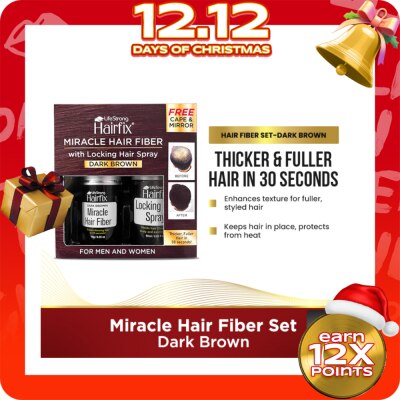 HAIRFIX HAIRFIX Miracle Hair Fiber Set - Dark Brown