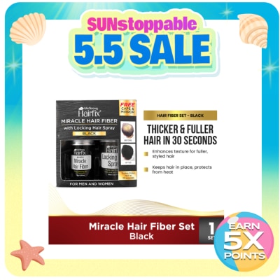 HAIRFIX - HAIRFIX Miracle Hair Fiber Set - Black