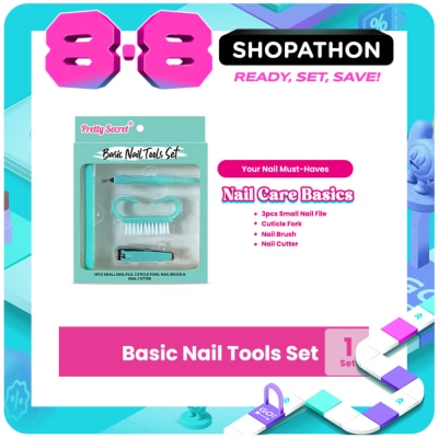 PRETTY SECRET - PRETTY SECRET Basic Nail Tools Set image