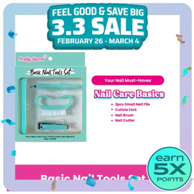 PRETTY SECRET PRETTY SECRET Basic Nail Tools Set