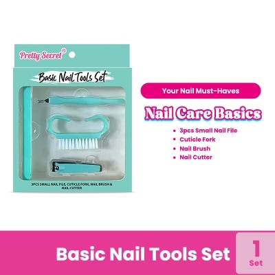 PRETTY SECRET PRETTY SECRET Basic Nail Tools Set