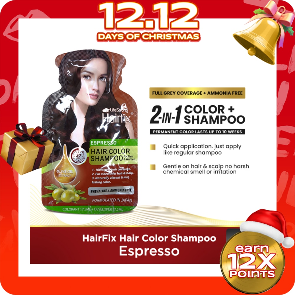 HAIRFIX Hair Color Shampoo 35ml Espresso