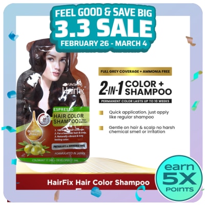 HAIRFIX HAIRFIX Hair Color Shampoo 35ml Espresso