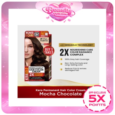 HAIRFIX - Hairfix Kera Permanent Hair Color Cream 120Ml   Mocha Chocolate