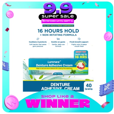 LUMMARX - LUMMARX Denture Adhesive Cream image