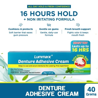 LUMMARX LUMMARX Denture Adhesive Cream
