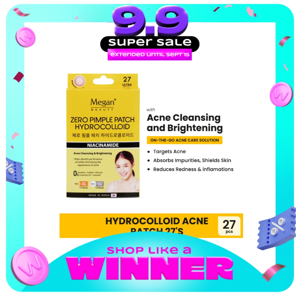 MEGAN Hydrocolloid Acne Patch 27s image