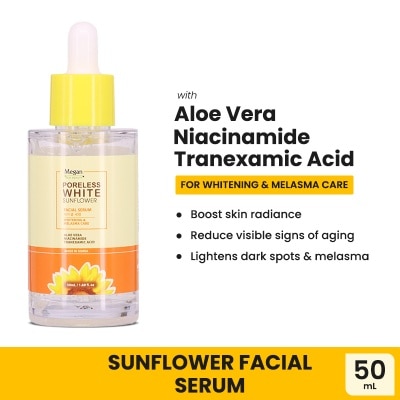 MEGAN MEGAN Porelss White Sunflower Facial Serum 50ml