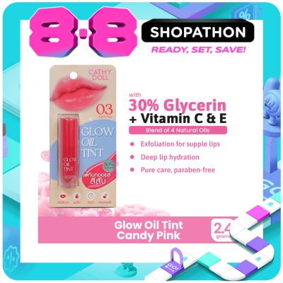 CATHY DOLL - CATHY DOLL Glow Oil Lip Tint Candy Pink #03 2.4g image