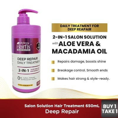 HAIRFIX HAIRFIX Salon Solution Deep Repair Hair Treatment Buy 1 Take 1 650ml
