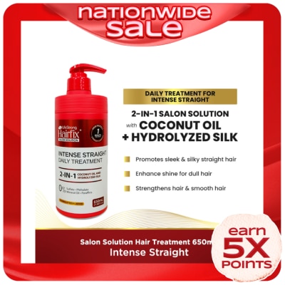 HAIRFIX HAIRFIX Salon Solution Intense Straight Hair Treatment Buy 1 Take 1 650ml