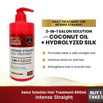HAIRFIX HAIRFIX Salon Solution Intense Straight Hair Treatment Buy 1 Take 1 650ml