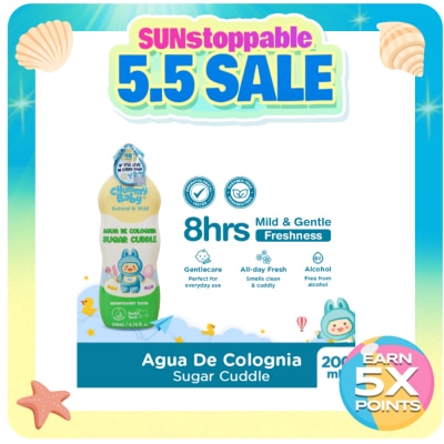 CHUMMY BABY - CHUMMY BABY Natural N' Mild Agua De Colognia Sugar Cuddle 200ml