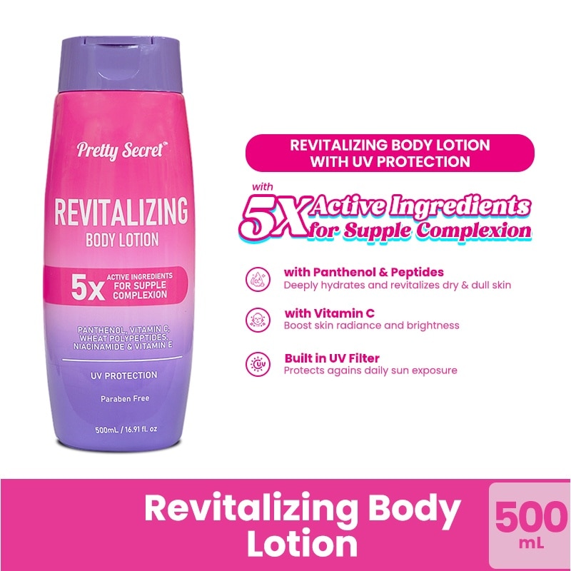 PRETTY SECRET Revitalizing Body Lotion 500ml
