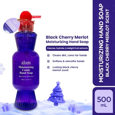 GLAMWORKS GLAMWORKS Moisturizing Candy Hand Soap Black Cherry Merlot Scent