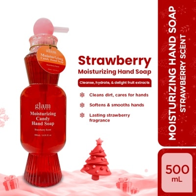 GLAMWORKS GLAMWORKS Moisturizing Candy Hand Soap Strawberry Scent Gift Set