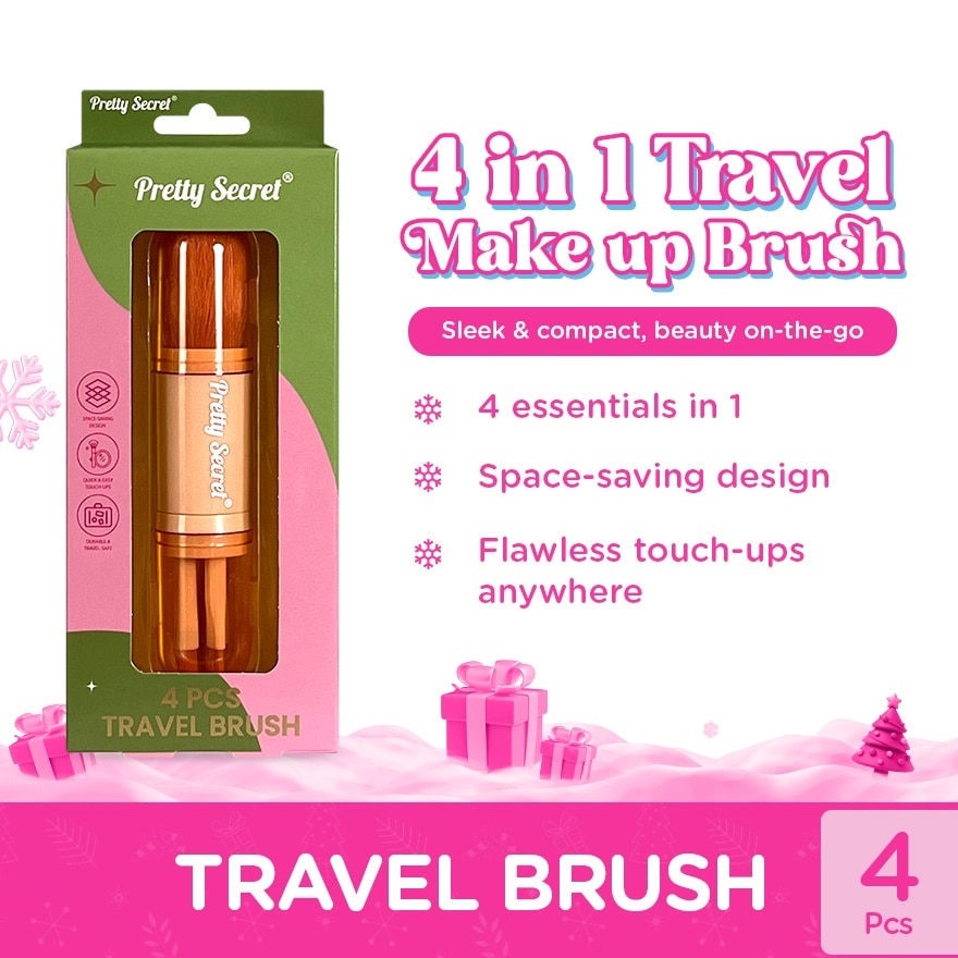 PRETTY SECRET Travel Brush Gift Set