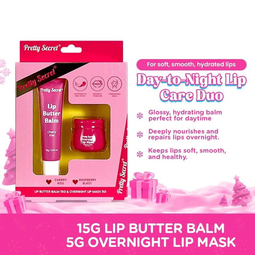 PRETTY SECRET Flavored Lip Duo Gift Set