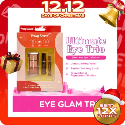 PRETTY SECRET PRETTY SECRET Eye Glam Trio Gift Set