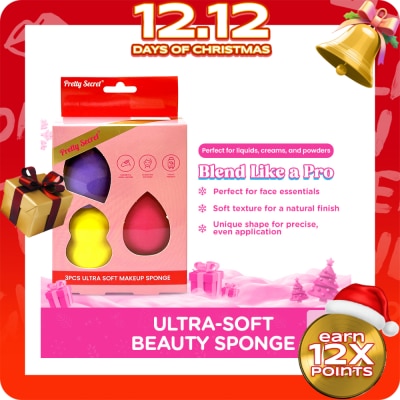 PRETTY SECRET PRETTY SECRET Ultra Soft Beauty Sponge Gift Set
