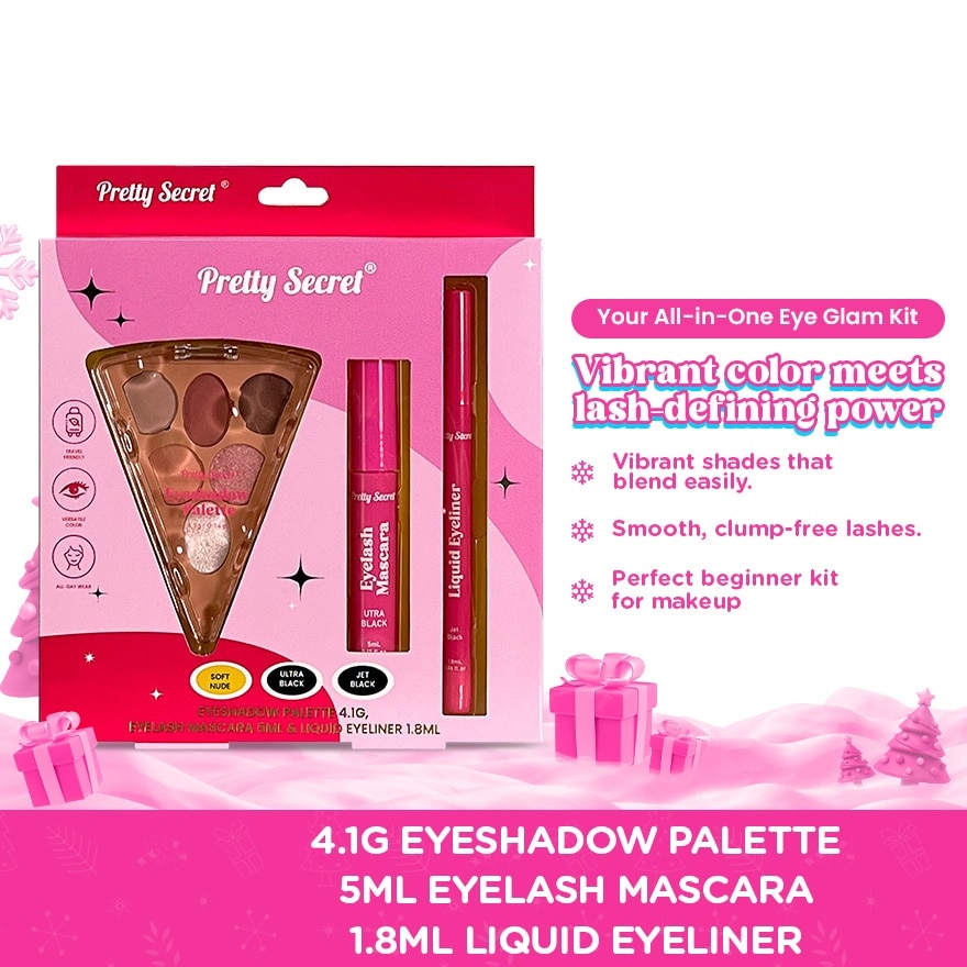 PRETTY SECRET Eye Makeup Gift Set